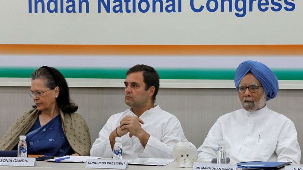 India's battered Congress party closes ranks after election setback India's battered Congress party closes ranks after election setback