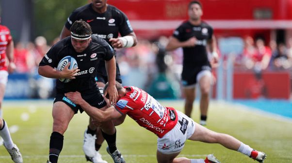 Saracens trounce Gloucester to reach Premiership final Saracens trounce Gloucester to reach Premiership final