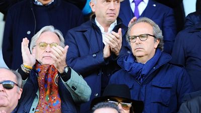 I Della Valle in ritiro con Fiorentina I Della Valle in ritiro con Fiorentina