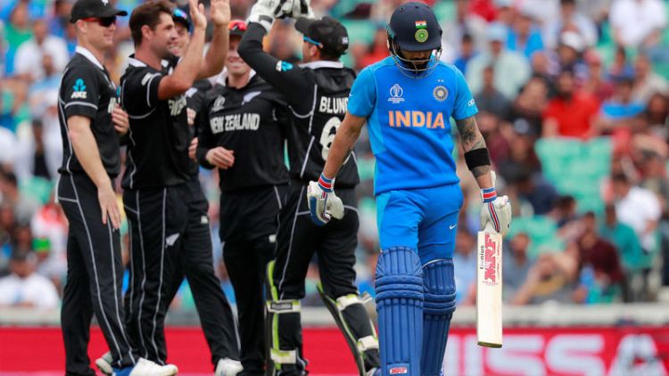 Cricket - New Zealand see off India in low-scoring World Cup warm-up