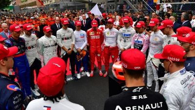 F1: hommage à Niki Lauda avant le départ du GP de Monaco F1: hommage à Niki Lauda avant le départ du GP de Monaco
