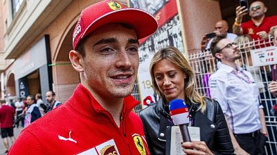 Ferrari Leclerc costretta al ritiro Ferrari Leclerc costretta al ritiro