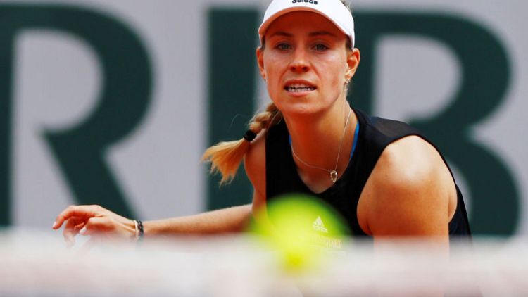 No surprise as Kerber shown the exit in first round