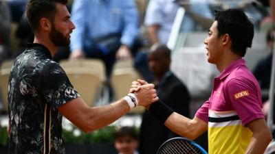 Roland-Garros: Halys subit la loi de Nishikori