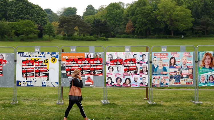 Belgian far right shows strong early gains in national election