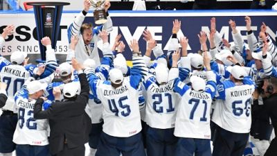 La Finlande championne du monde de hockey sur glace le 26 mai 2019