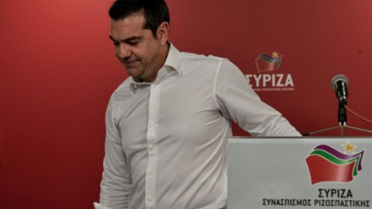 Grèce: Tsipras, sanctionné aux Européennes, annonce des législatives anticipées