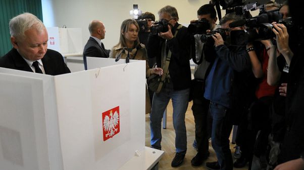 Polish nationalists win EU vote, set stage for national ballot - exit poll Polish nationalists win EU vote, set stage for national ballot - exit poll