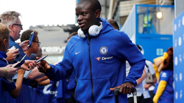 Chelsea's Kante a doubt for Europa League final - reports