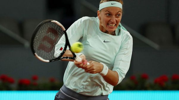 Kvitova withdraws from French Open with arm injury Kvitova withdraws from French Open with arm injury