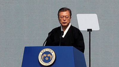 Petition calling for impeachment of South Korea's Moon to force a response