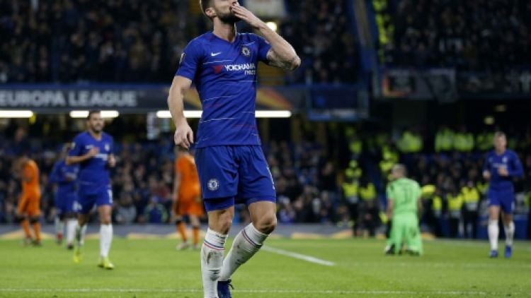 Chelsea: Giroud, monsieur Ligue Europa malgré lui