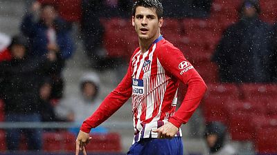 Soccer: Morata determined to extend Atletico stay