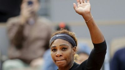 Roland-Garros: Serena avait "des blocs de béton aux pieds"