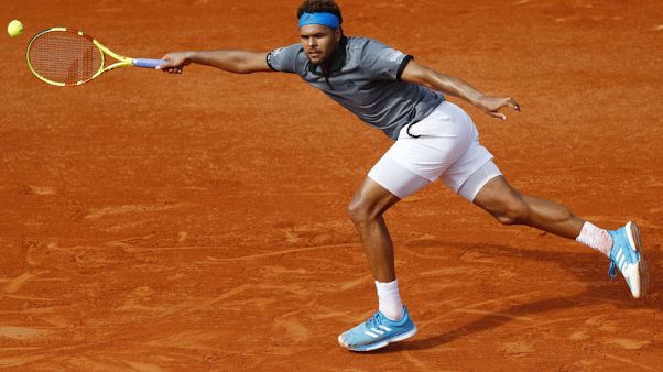 Tsonga leads good day for French men Tsonga leads good day for French men