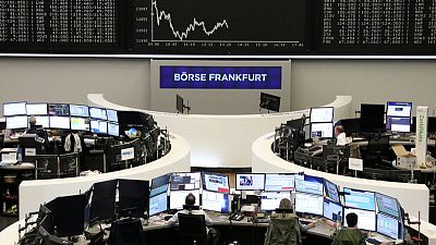 European shares slip, possible fine on Italy hits bank stocks