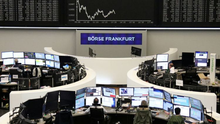 European shares slip, possible fine on Italy hits bank stocks