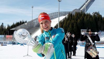 Biathlon: La Tchèque Koukalova met fin à sa carrière