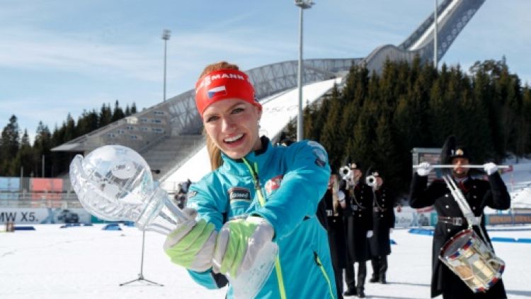 Biathlon: La Tchèque Koukalova met fin à sa carrière