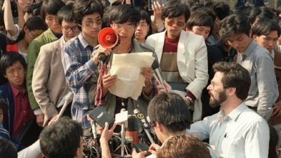 L'écrasement du printemps de Pékin revécu par le dissident Wang Dan