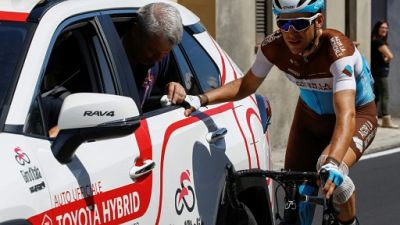 Tour d'Italie: abandon de Tony Gallopin (AG2R)