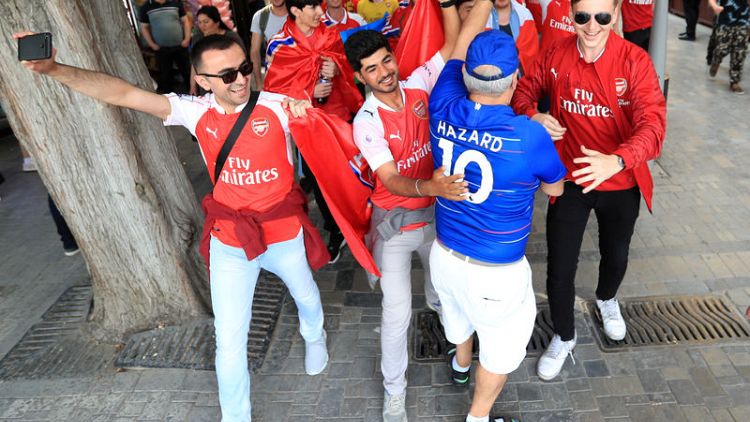 Baku or bust: Fans defy high prices to trek to Europa League final