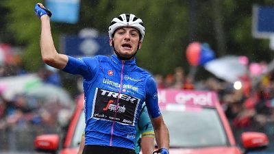 Giro: Ciccone trionfa a Ponte di Legno Giro: Ciccone trionfa a Ponte di Legno