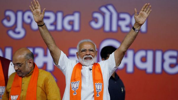Modi's party consolidates big Indian vote win with opposition defections Modi's party consolidates big Indian vote win with opposition defections