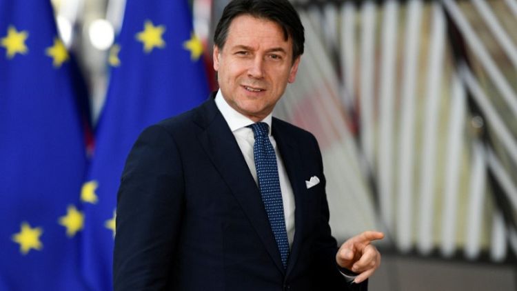 Italian PM says reviewing ECB mandate to guarantee public debt is an open dossier