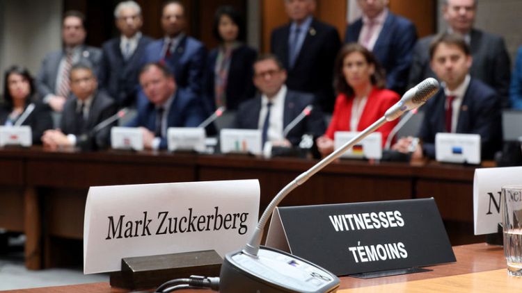 Canadian lawmakers fume after Facebook's Zuckerberg snubs invitation