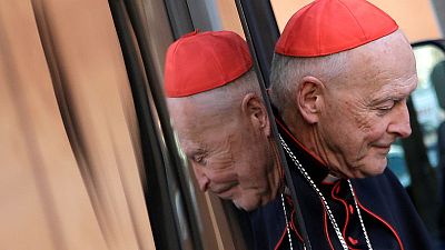 Pope denies prior knowledge of now expelled U.S. cardinal McCarrick's sexual misconduct Pope denies prior knowledge of now expelled U.S. cardinal McCarrick's sexual misconduct