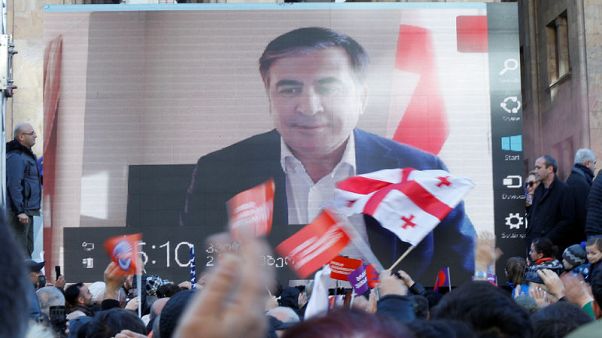 Ex-Georgian leader Saakashvili set for triumphant return to Ukraine Ex-Georgian leader Saakashvili set for triumphant return to Ukraine