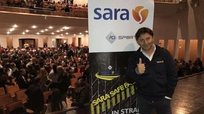 Sara Safe Factor 'corre' a La Sapienza Sara Safe Factor 'corre' a La Sapienza