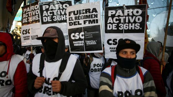 Argentina strike shuts down key grain ports, grounds flights Argentina strike shuts down key grain ports, grounds flights