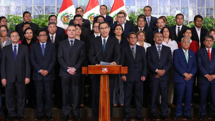 Peruvian president threatens to dissolve Congress unless anti-graft reforms passed