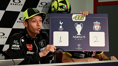 Champions:piloti MotoGP votano Liverpool Champions:piloti MotoGP votano Liverpool