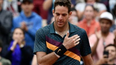 Roland-Garros: Del Potro passe sur des œufs au 3e tour Roland-Garros: Del Potro passe sur des œufs au 3e tour