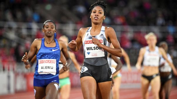 Wilson makes most of Semenya absence to win Diamond League 800m Wilson makes most of Semenya absence to win Diamond League 800m