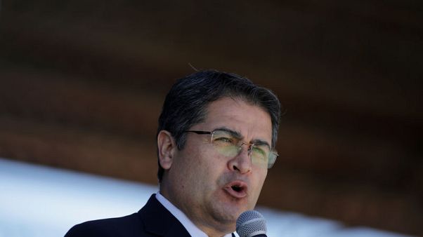 Honduran president was targeted by U.S. drug trafficking probe -court filing Honduran president was targeted by U.S. drug trafficking probe -court filing