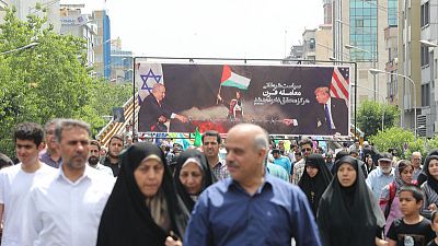 مسيرات في إيران والعراق لدعم الفلسطينيين ورفض "صفقة القرن"