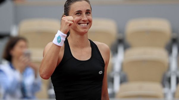 Second seed Pliskova slides to defeat by Martic Second seed Pliskova slides to defeat by Martic