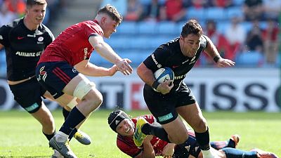 Rugby - Saracens captain Barritt fit to face Exeter in Premiership final