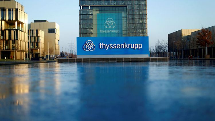 Thyssenkrupp shares erase gains made since elevator IPO reveal