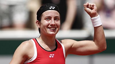 Latvia's Sevastova defeats Mertens in triumph of will Latvia's Sevastova defeats Mertens in triumph of will