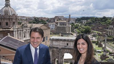 Salva Roma e poteri,incontro Raggi-Conte Salva Roma e poteri,incontro Raggi-Conte