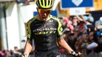 Tour d'Italie: Chaves en grimpeur dans la 19e étape
