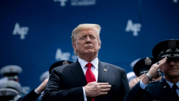 Donald Trump le 30 mai 2019 à Colorado Springs, aux Etats-Unis