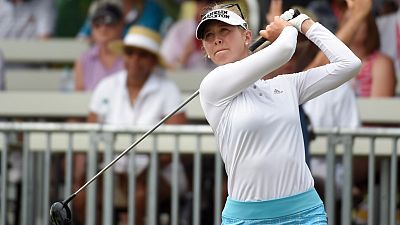 Jessica Korda sets clubhouse pace at U.S. Women's Open