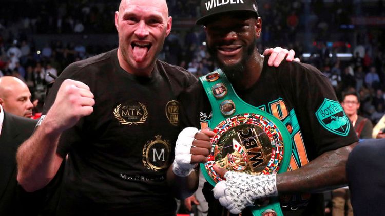 Wilder announces rematch with Fury on Twitter