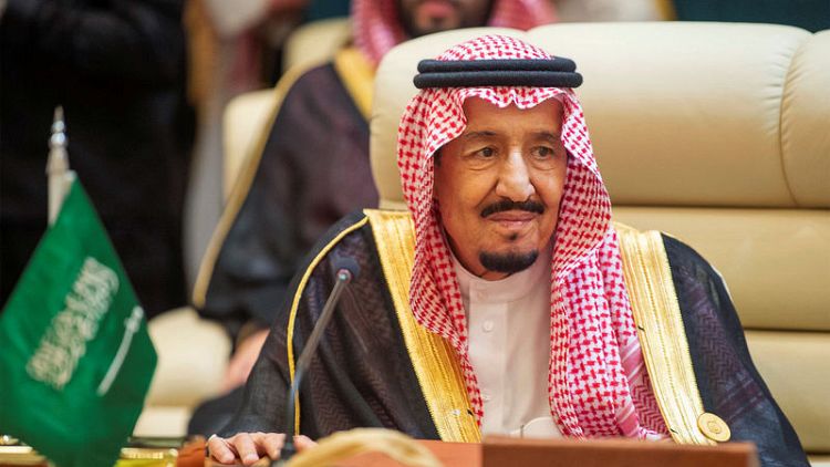 Saudi King Salman says will resolutely confront aggressive threats